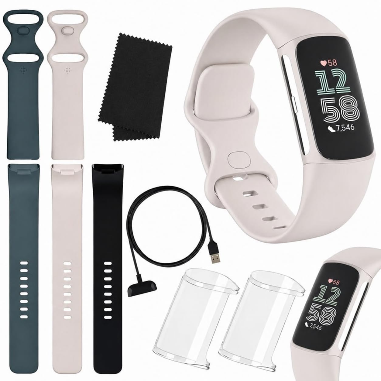 Fitness Tracker with GPS, Heart Rate, Sleep and Stress Monitoring Features