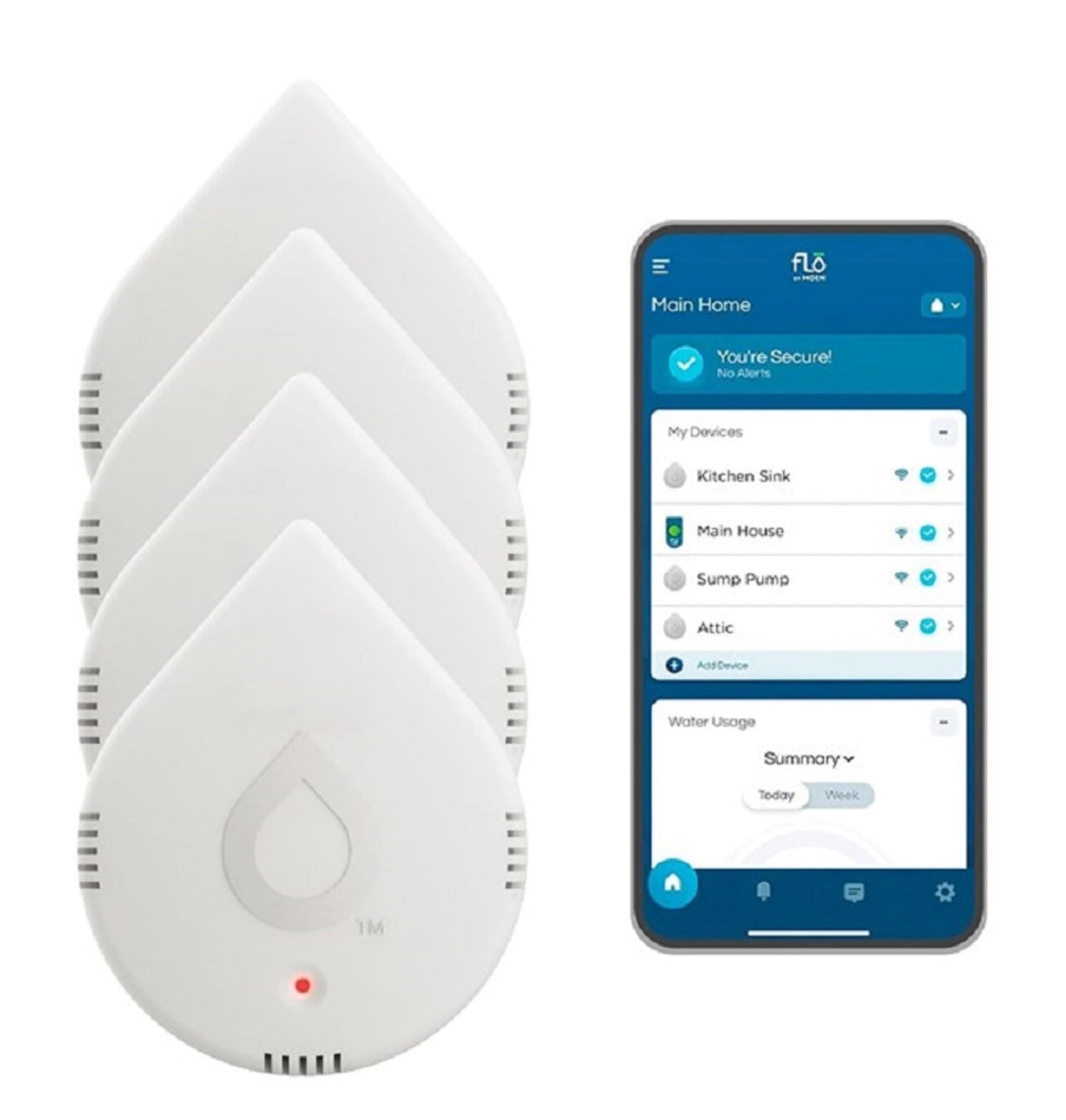 Moen Flo Smart Water Leak Detectors