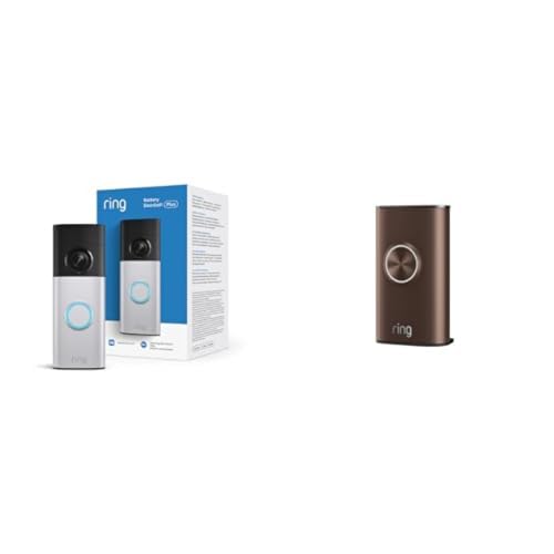 2K Battery Video Doorbell with Wide-Angle View, Night Vision and Enhanced Zoom