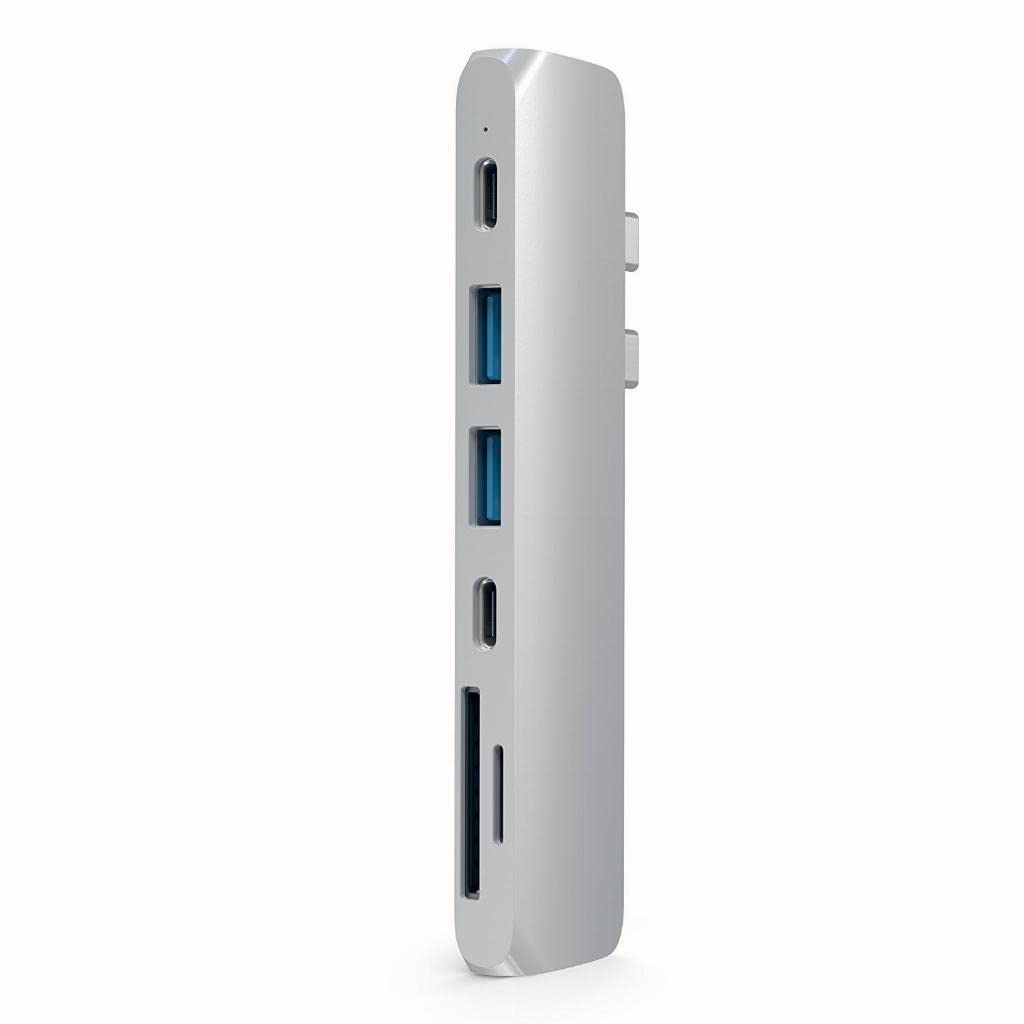 USB-C Pro Hub Adapter with 4K HDMI, USB-C Data and Card Readers