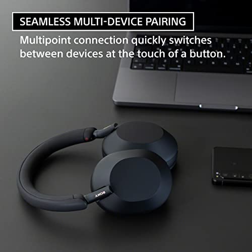 Premium Wireless Noise Cancelling Headphones with 30-Hour Battery Life and Voice Control
