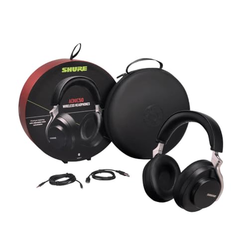 Wireless Noise Cancelling Headphones with Studio-Quality Sound and Bluetooth 5.0