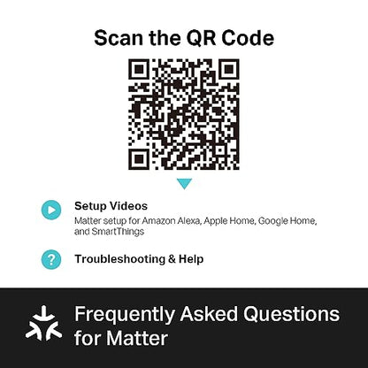 Smart Wi-Fi Plug with Energy Monitoring, Matter Support and Voice Control