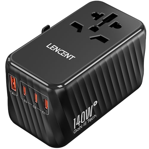 LENCENT 140W Universal Travel Adapter