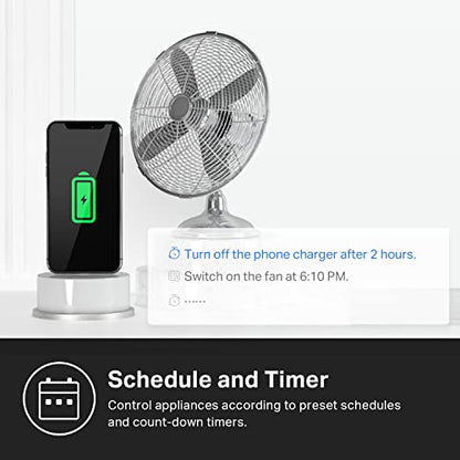 Smart Wi-Fi Plug with Energy Monitoring, Matter Support and Voice Control
