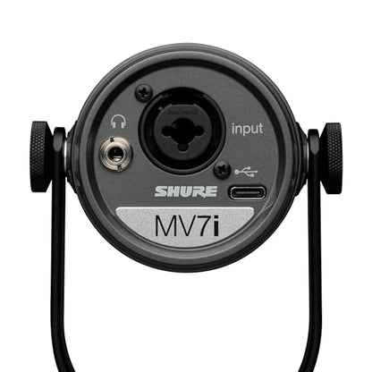 USB-C & XLR Podcast Microphone with Built-In Audio Interface and DSP Controls