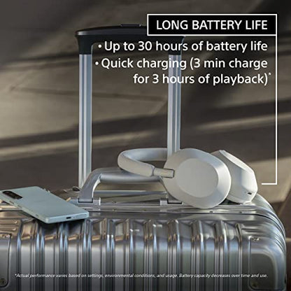 Premium Wireless Noise Cancelling Headphones with 30-Hour Battery Life and Voice Control