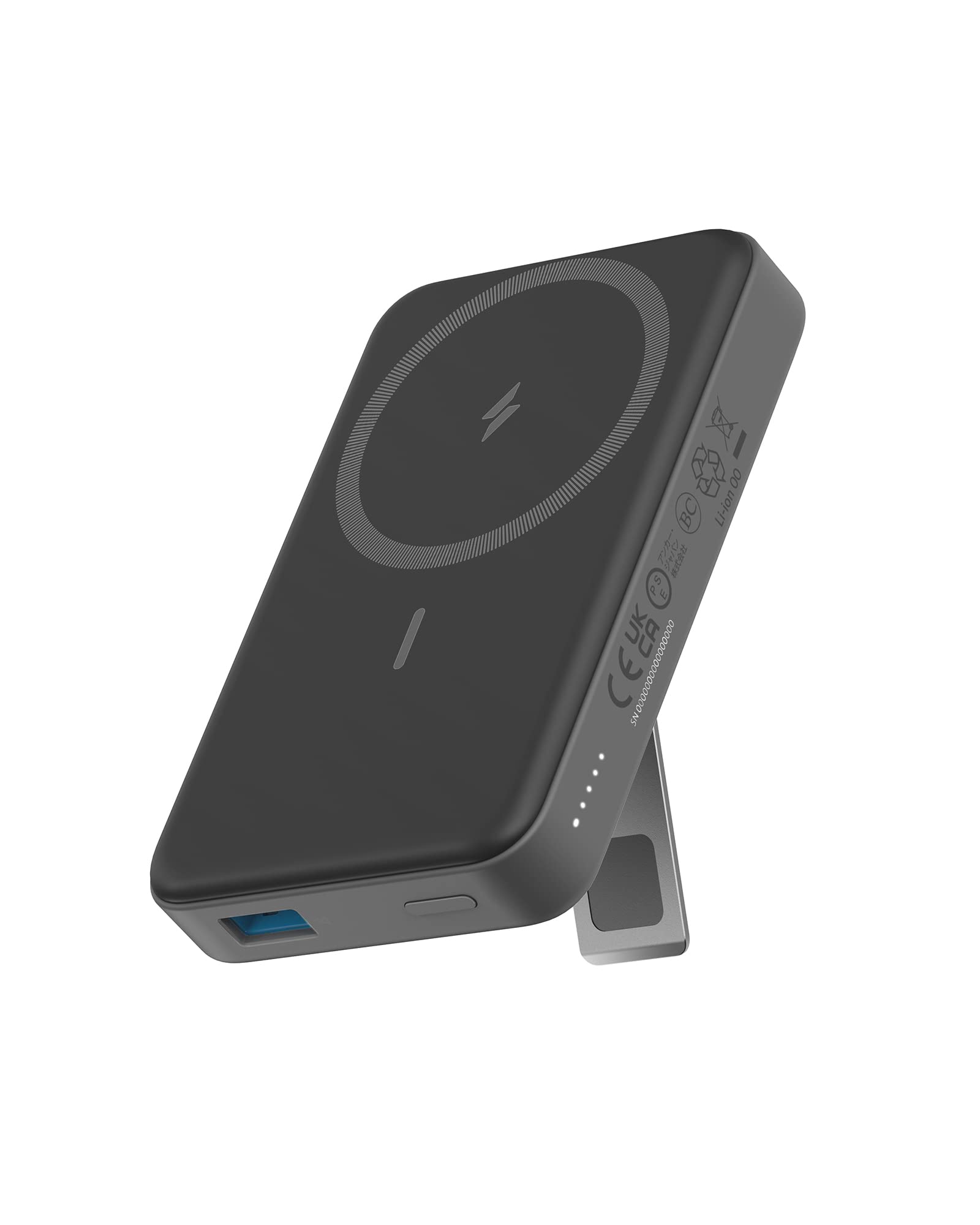 10000mAh Magnetic Power Bank with 20W USB-C Charging Stand