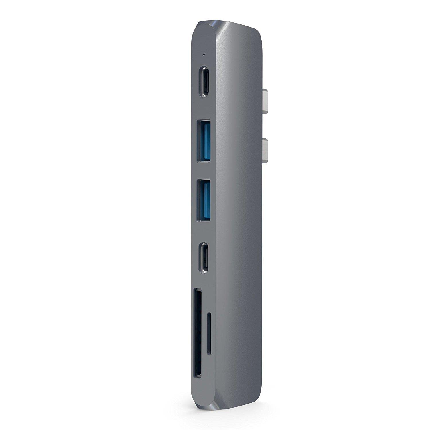 USB-C Pro Hub Adapter with 4K HDMI, USB-C Data and Card Readers