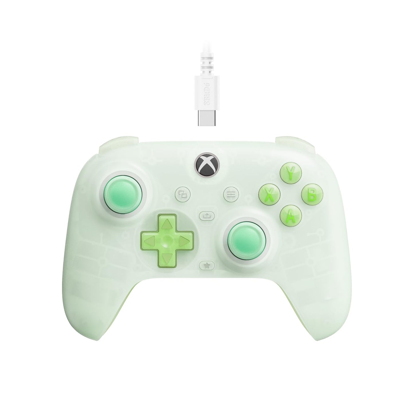 Wired Gaming Controller with Hall Effect Joysticks, Triggers and RGB Lighting