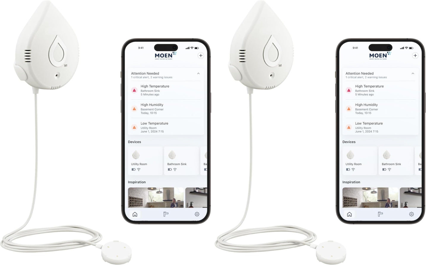 Moen Flo Smart Water Leak Detectors