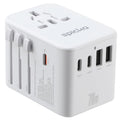 GaN Universal Travel Adapter with 3 USB-C PD Ports and 2 USB-A Ports