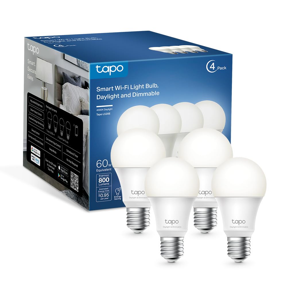 Tapo TP-Link Smart Light Bulbs