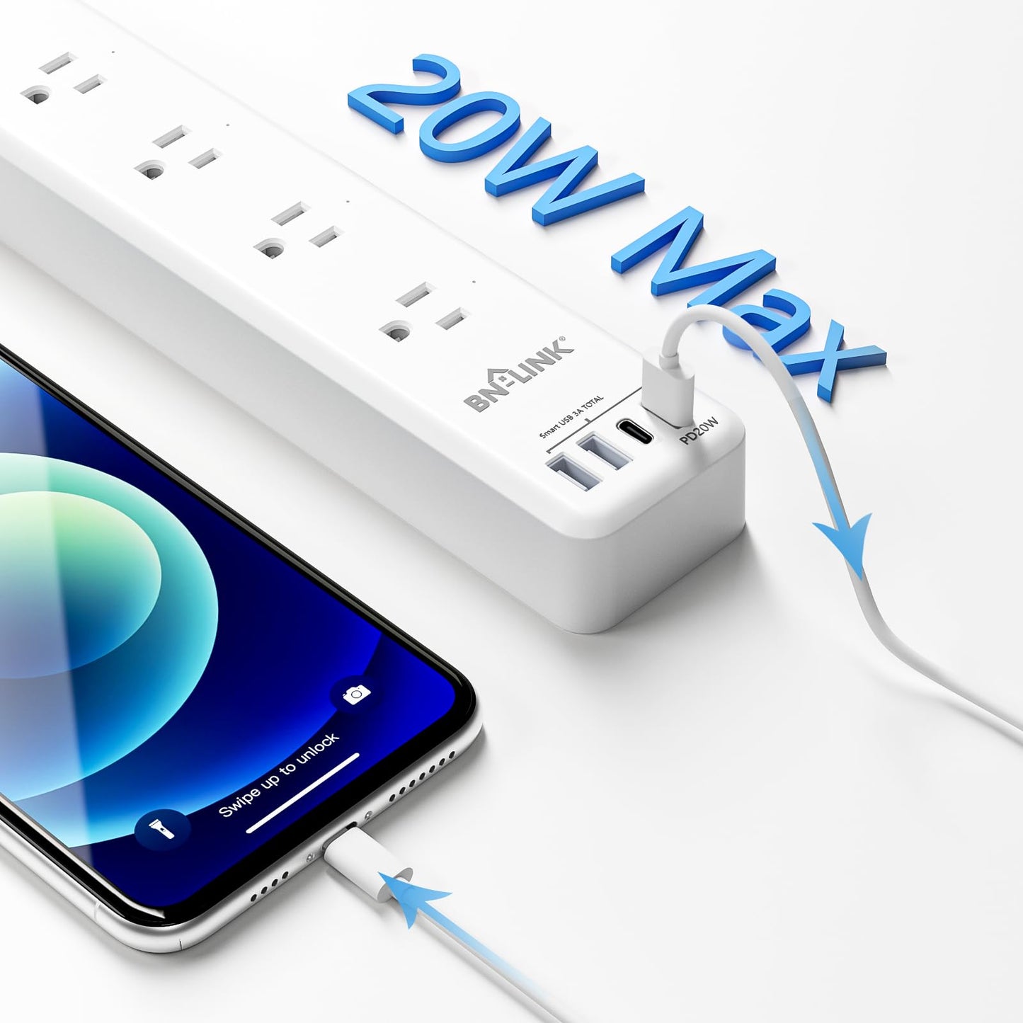 BN LINK Smart Plug Power Strip