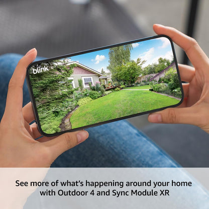Wireless Outdoor Security Camera with Long Battery Life and Extended Range Coverage