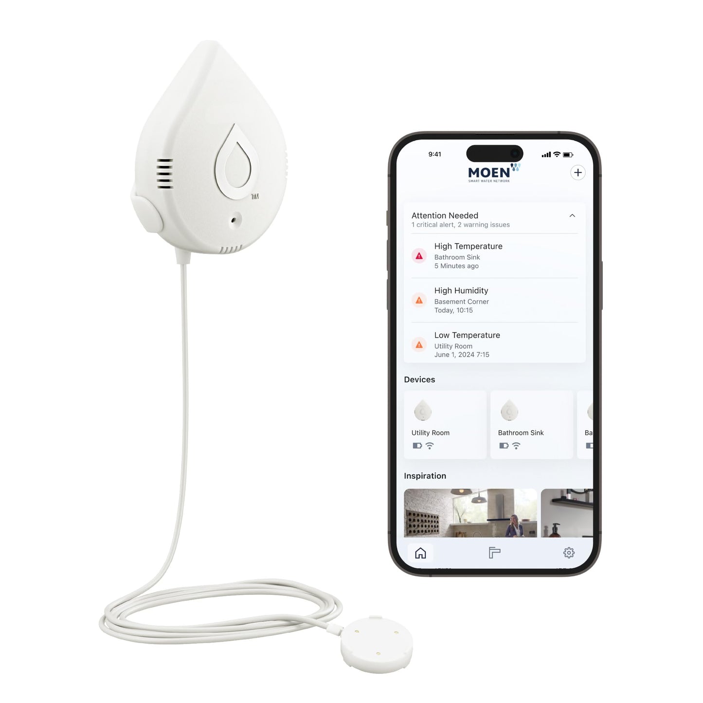 Moen Flo Smart Water Leak Detectors