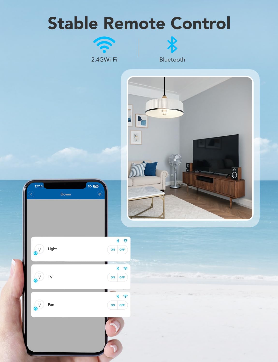 Mini Smart Wi-Fi Plug with Timer Function and Voice Control Support