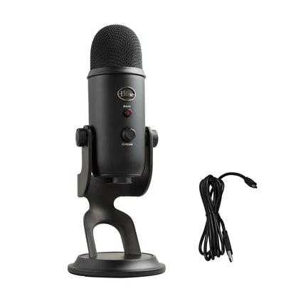 LOGAM Logitech Creators Blue Yeti USB Microphone for PC
