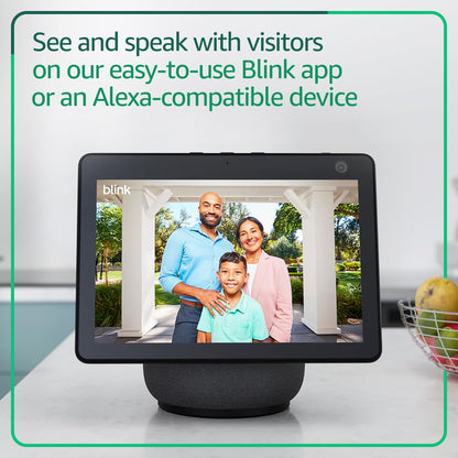 HD Video Doorbell with Two-Way Talk, Long Battery Life and Easy Setup