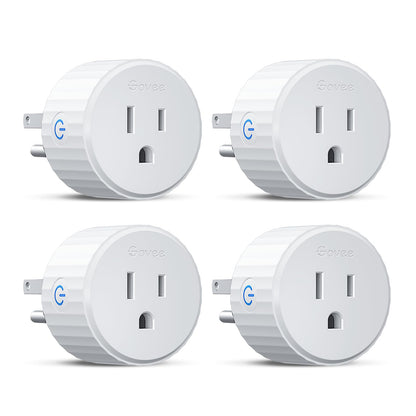 Mini Smart Wi-Fi Plug with Timer Function and Voice Control Support