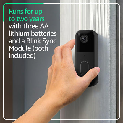 HD Video Doorbell with Two-Way Talk, Long Battery Life and Easy Setup