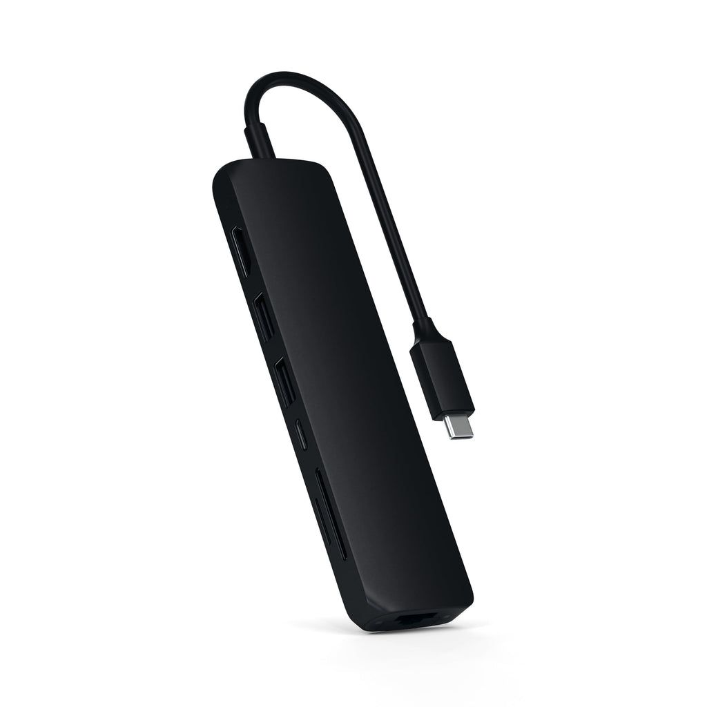 USB-C Slim Multiport Adapter with 4K HDMI, Ethernet and 60W PD Charging