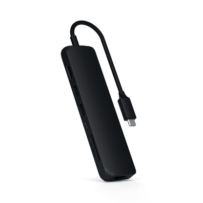 USB-C Slim Multiport Adapter with 4K HDMI, Ethernet and 60W PD Charging