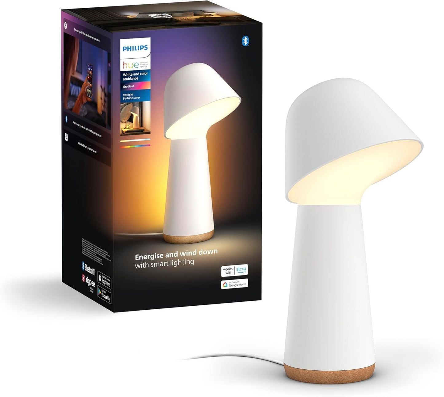 Philips Hue Twilight Smart Sleep and Wake-Up LED Lamp