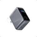 160W 3-Port GaN USB-C Charger with Smart Display Control