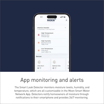 Moen Flo Smart Water Leak Detectors