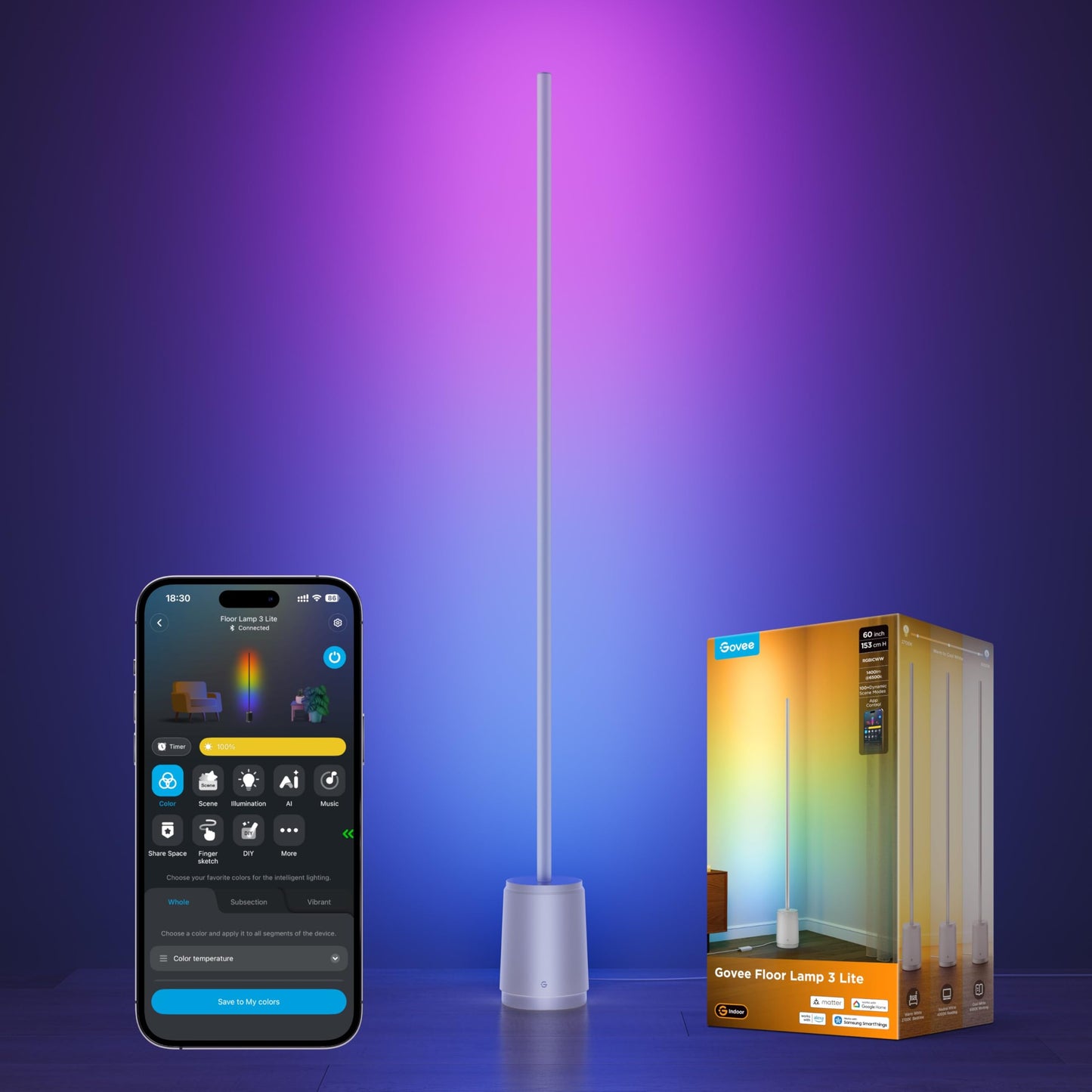 Govee Floor Lamp 3 Lite