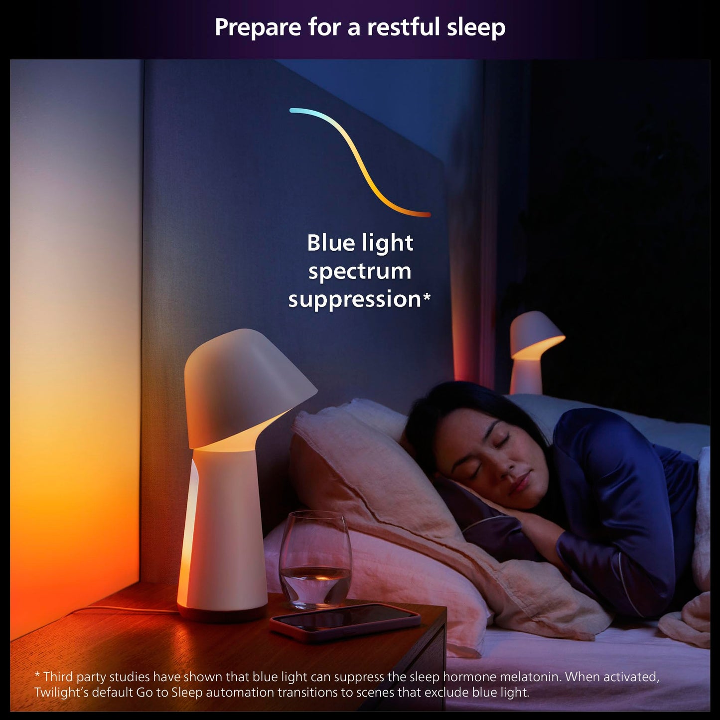 Philips Hue Twilight Smart Sleep and Wake-Up LED Lamp