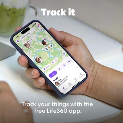 Bluetooth Tracker with Long Range Item Finder and Location Alerts for iOS & Android