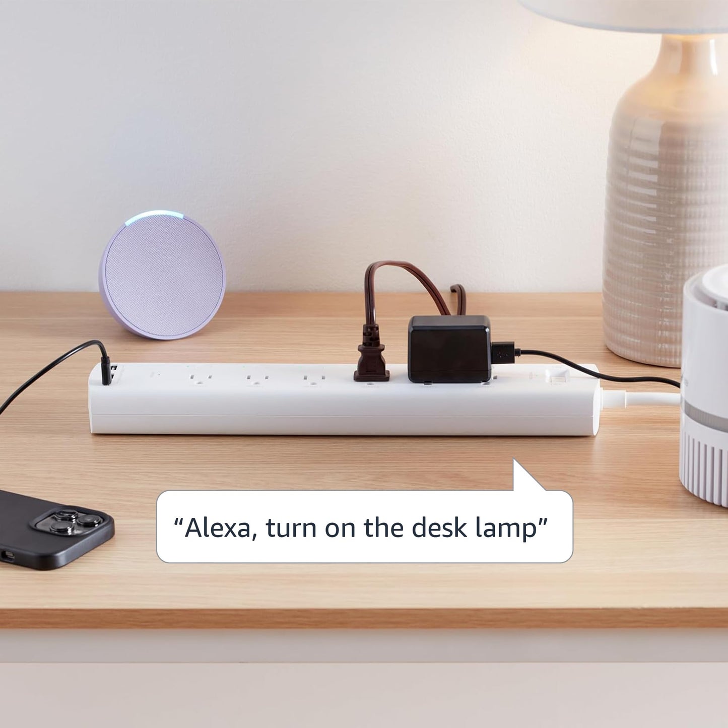 Smart Wi-Fi Power Strip with App Control and Multiple Outlets