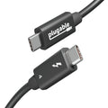 Thunderbolt 4 USB-C Cable with 240W Charging and 40Gbps Data Transfer