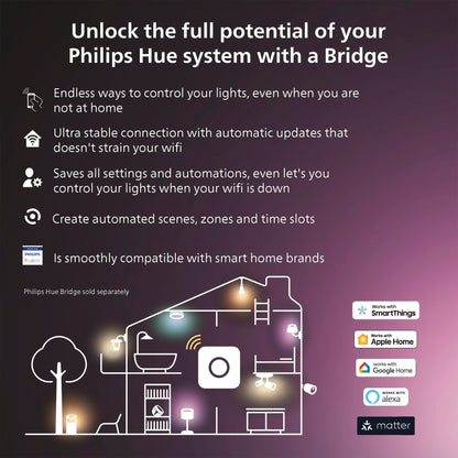 Philips Hue Twilight Smart Sleep and Wake-Up LED Lamp