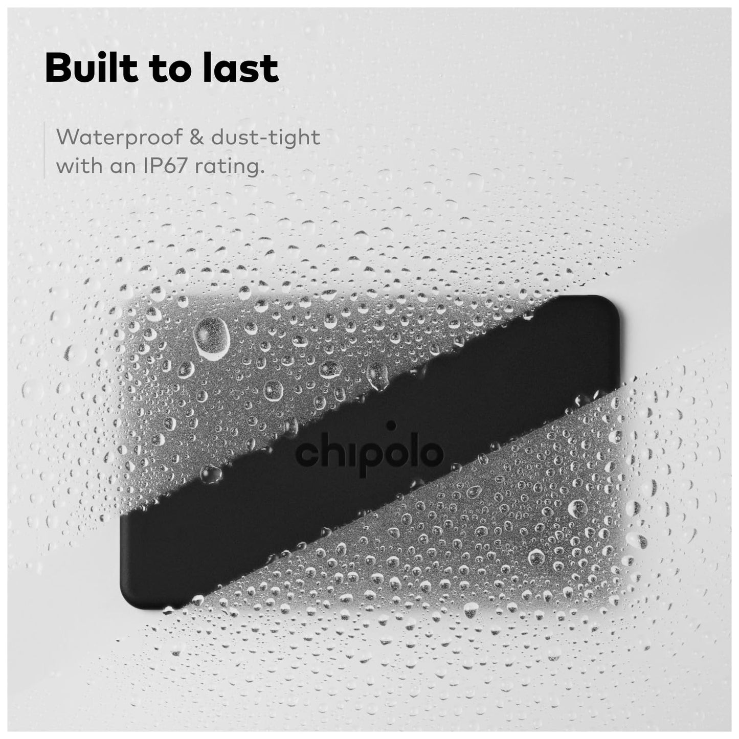 Chipolo Card – Rechargeable Wallet Tracker Card
