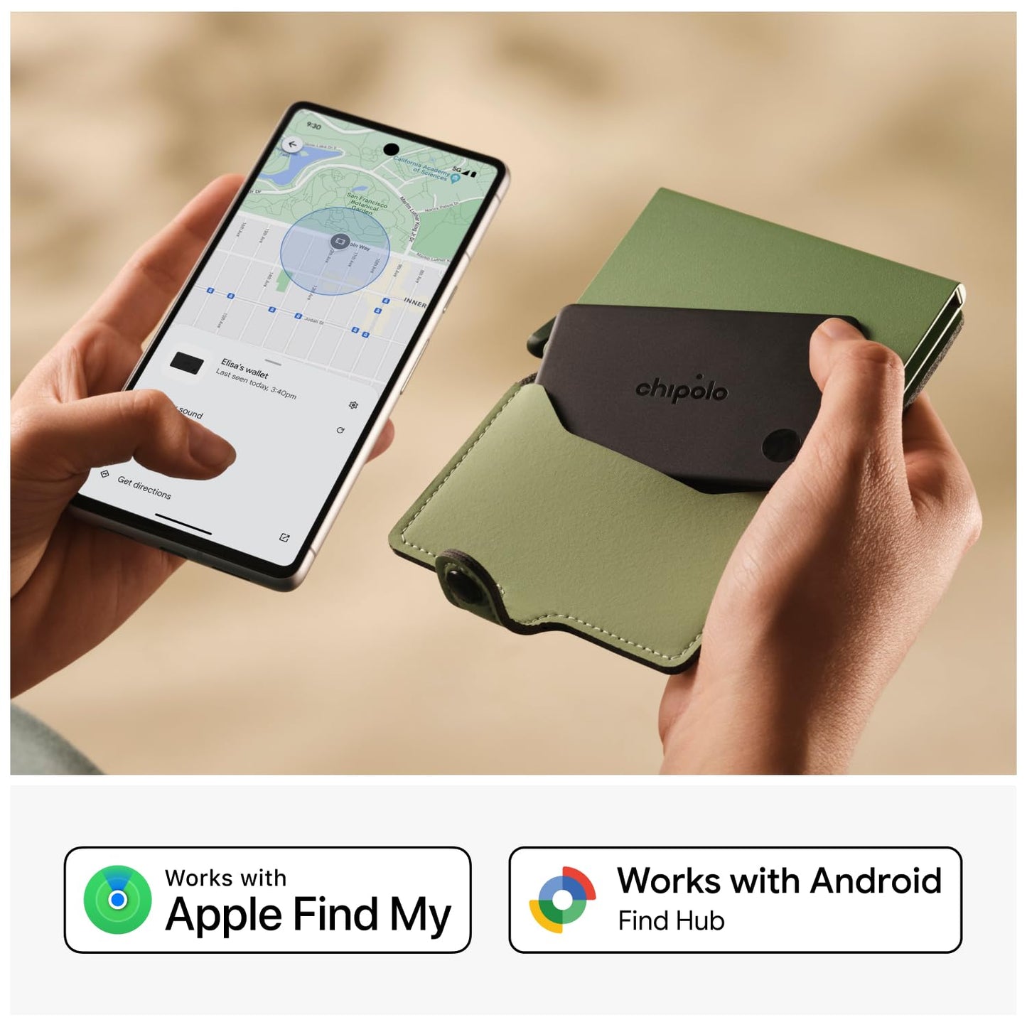Chipolo Card – Rechargeable Wallet Tracker Card