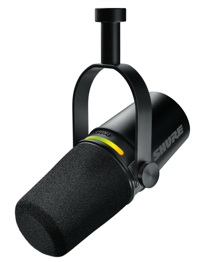 USB-C & XLR Podcast Microphone with Built-In Audio Interface and DSP Controls
