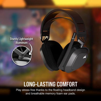Wireless Gaming Headset with Dolby Atmos and Broadcast Quality Microphone