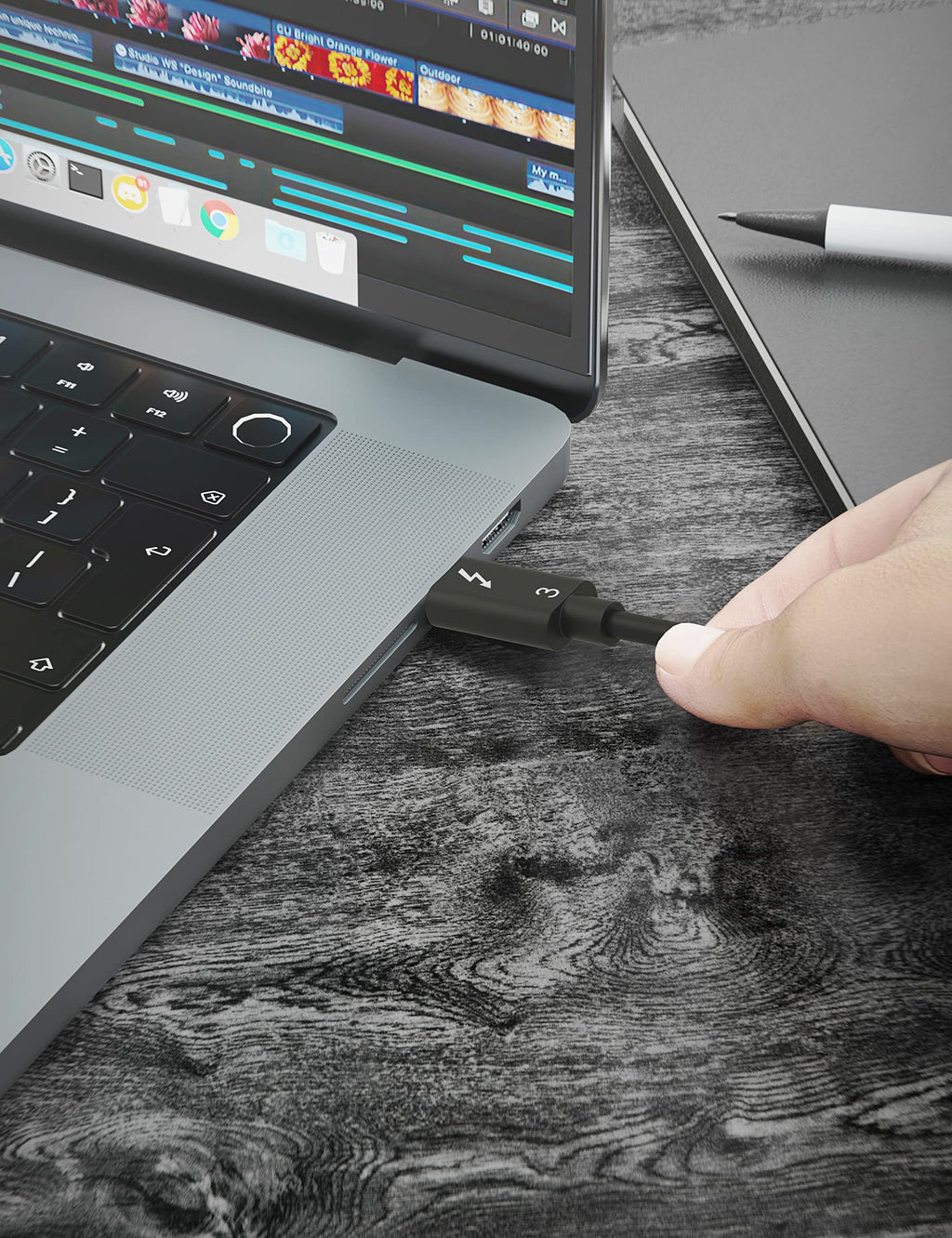 SABRENT Thunderbolt 3 / Thunderbolt 4 USB Type C Cable